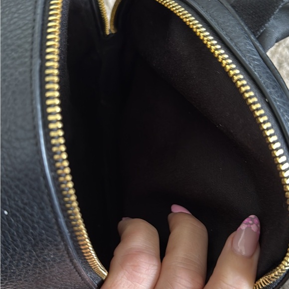 Coach Black Leather Backpack - Picture 5 of 6